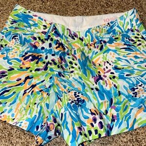 Lillly Pulitzer The Callahan Short EUC 10